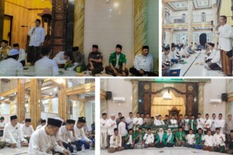 Pertemuan kali kedua Safari Ramadhan 1446 Hijriah MWCNU Cerme momen perkuat kebersamaan lintas stakeholder organisasi kemasyarakatan di Kecamatan Cerme. Foto: dok MWCNU Cerme/NUGres