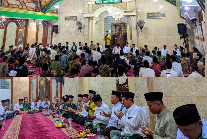 PCNU Gresik bersama Gus Yani menggelar Safari Ramadhan di Ranting NU Sidoraharjo, Kedamean Gresik pada Ahad (9/3/2024) kenarin. Foto: dok PRNU Sidoraharjo/NUGres.